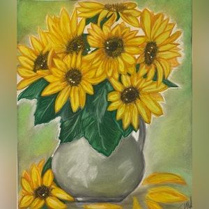 Art pastel. Artist G. Vlasova.